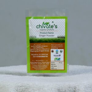 Chivate's Organic Ginger Powder 30gm Pack
