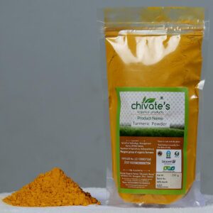 Chivate's Organic Turmeric Powder 250gm Pack